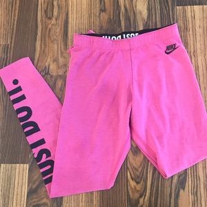 Nike pink leggings